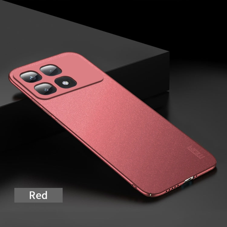 For Xiaomi Redmi K70 Ultra MOFI Fandun Series Frosted PC Ultra-thin All-inclusive Phone Case