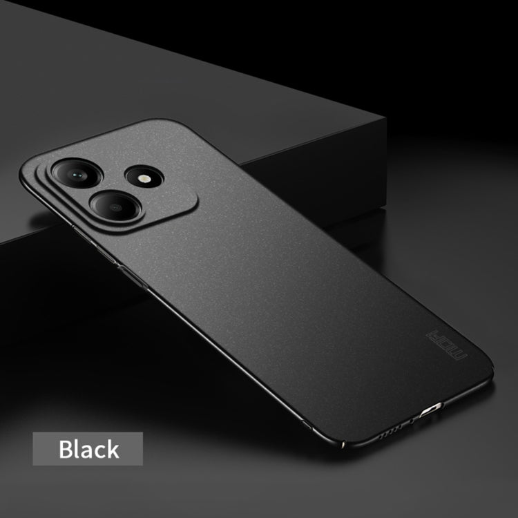 For Redmi Note 14 MOFI Fandun Series Frosted PC Ultra-thin All-inclusive Phone Case