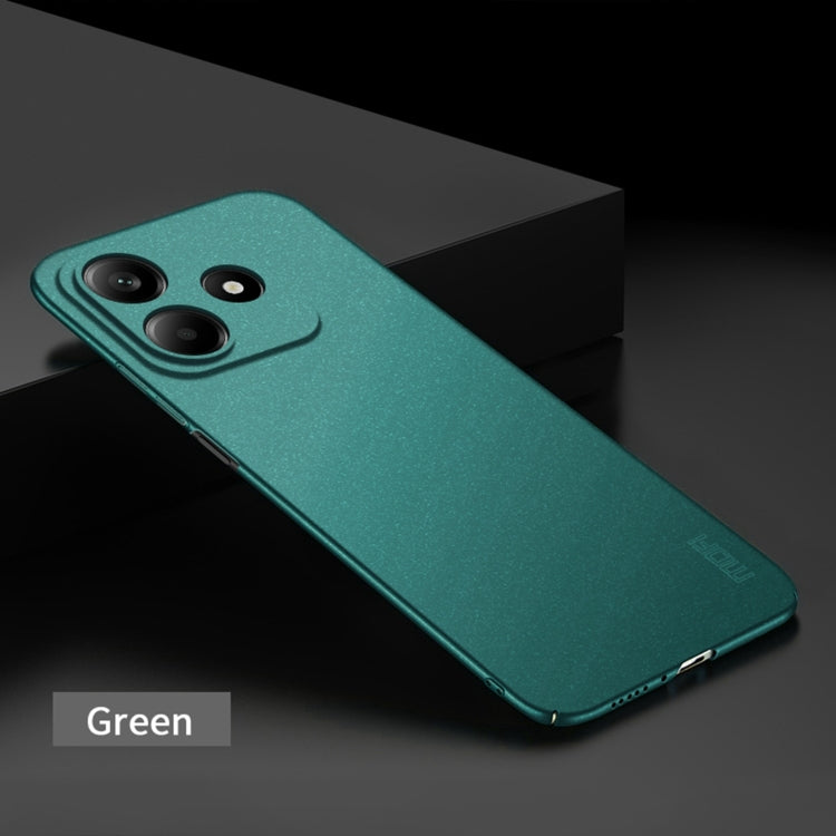 For Redmi Note 14 MOFI Fandun Series Frosted PC Ultra-thin All-inclusive Phone Case
