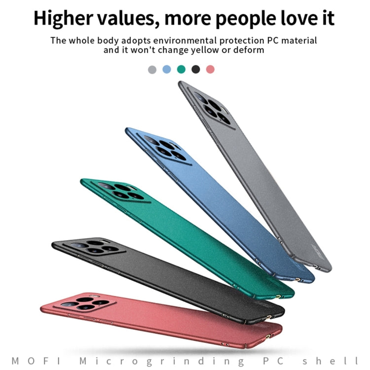 For Xiaomi 15 MOFI Fandun Series Frosted PC Ultra-thin All-inclusive Phone Case