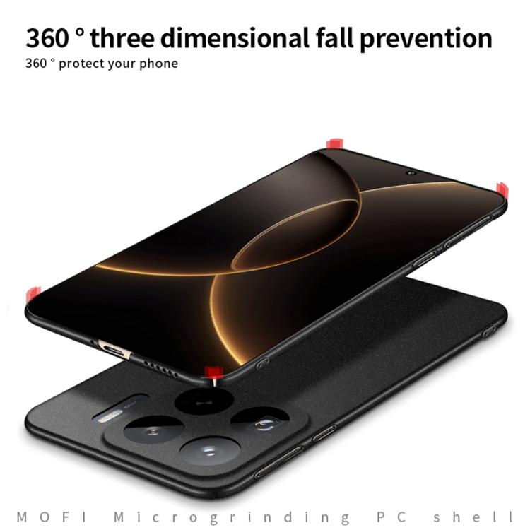 For Xiaomi 15S Pro MOFI Fandun Series Frosted PC Ultra-thin All-inclusive Phone Case