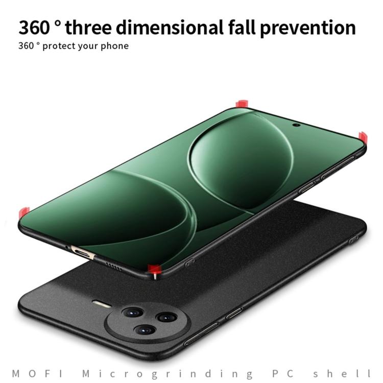 For Xiaomi Redmi K80 MOFI Fandun Series Frosted PC Ultra-thin All-inclusive Phone Case