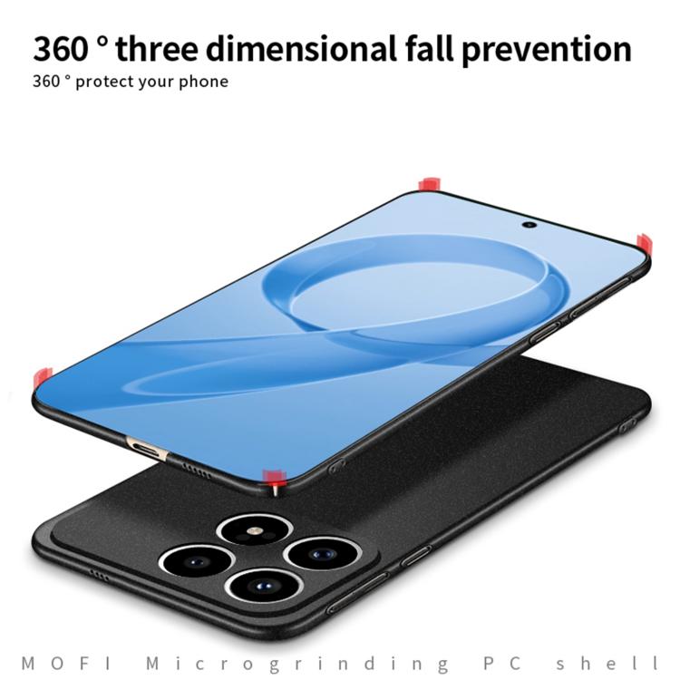 For Redmi K90 MOFI Fandun Series Frosted PC Ultra-thin All-inclusive Phone Case