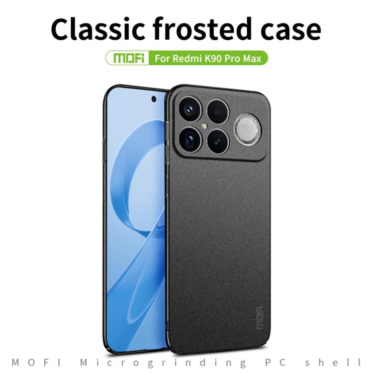 For Redmi K90 Pro Max MOFI Fandun Series Frosted PC Ultra-thin All-inclusive Phone Case