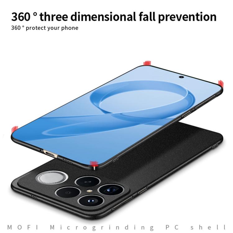 For Redmi K90 Pro Max MOFI Fandun Series Frosted PC Ultra-thin All-inclusive Phone Case
