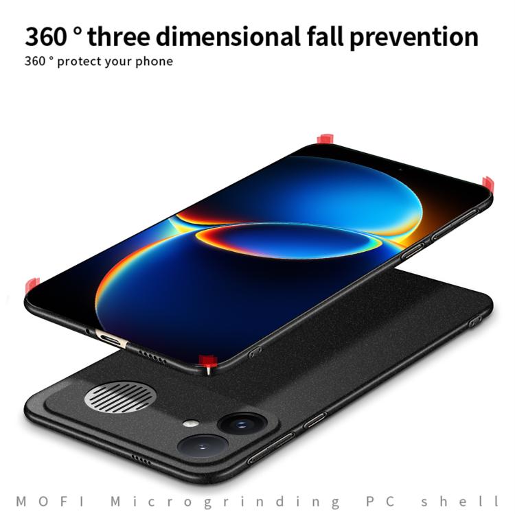 For Redmi K90 Max 5G MOFI Fandun Series Frosted PC Ultra-thin All-inclusive Phone Case