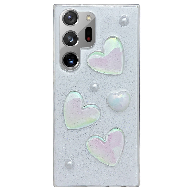 For Samsung Galaxy Note20 Ultra Love Epoxy TPU Protective Case