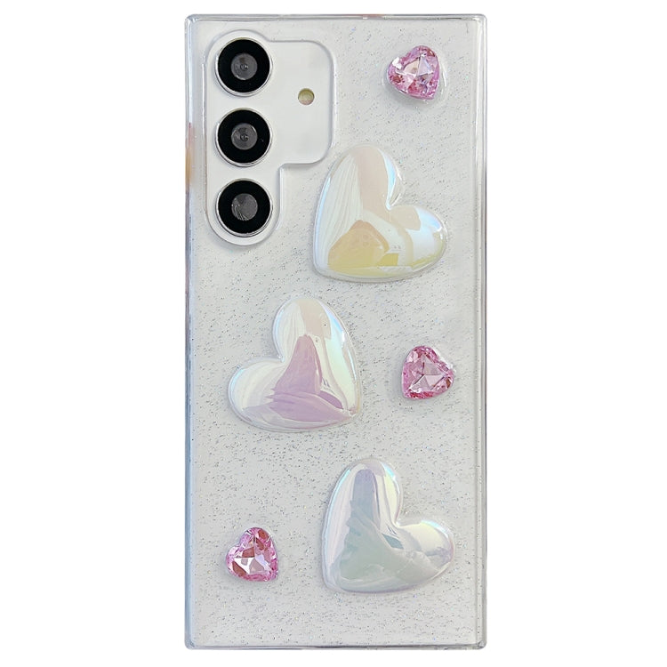 For Samsung Galaxy A54 Love Epoxy TPU Protective Case