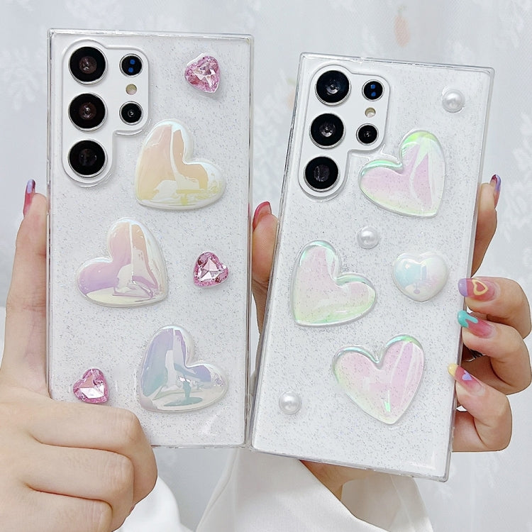 For Samsung Galaxy A15 5G Love Epoxy TPU Protective Case