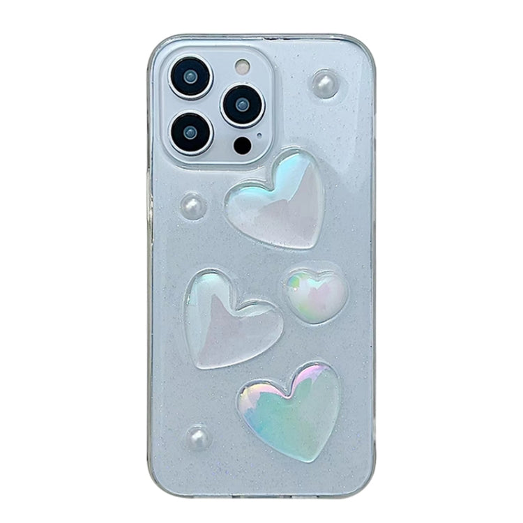 For iPhone 16 Pro Love Epoxy TPU Phone Case