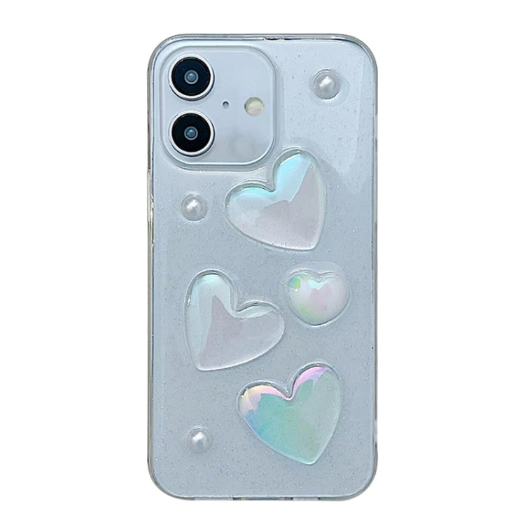 For iPhone 16 Plus Love Epoxy TPU Phone Case