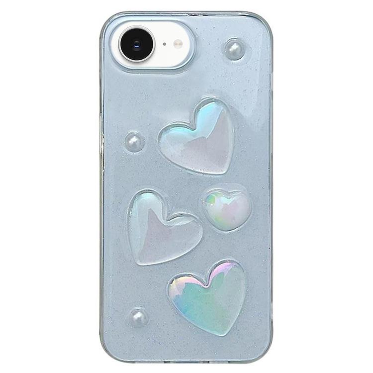 For iPhone 17e / 16e Love Epoxy TPU Phone Case