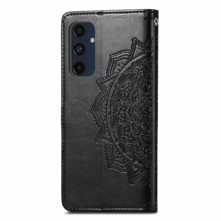 For Samsung Galaxy A16 5G Mandala Flower Embossed Leather Phone Case