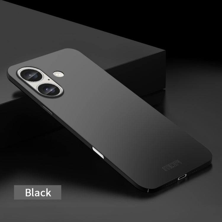 For iPhone 16 MOFI Frosted PC Ultra-thin Hard Phone Case