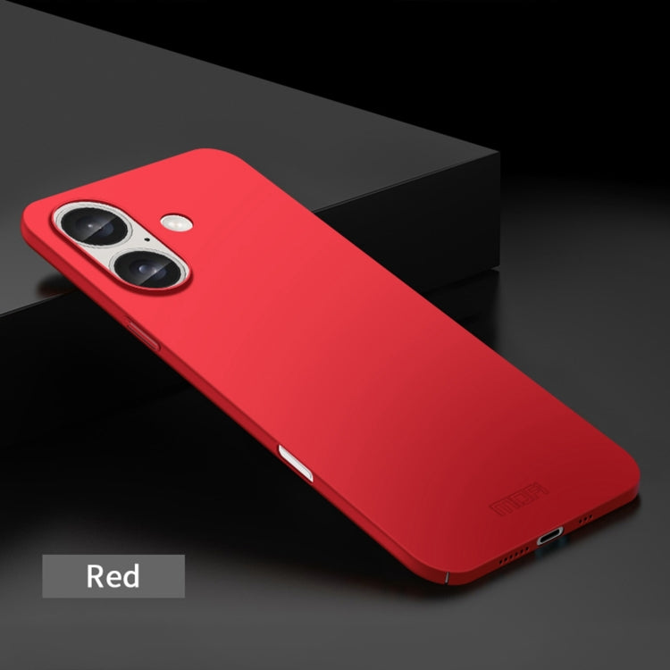 For iPhone 16 MOFI Frosted PC Ultra-thin Hard Phone Case