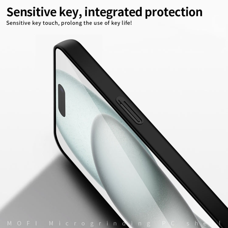 For iPhone 16 MOFI Frosted PC Ultra-thin Hard Phone Case