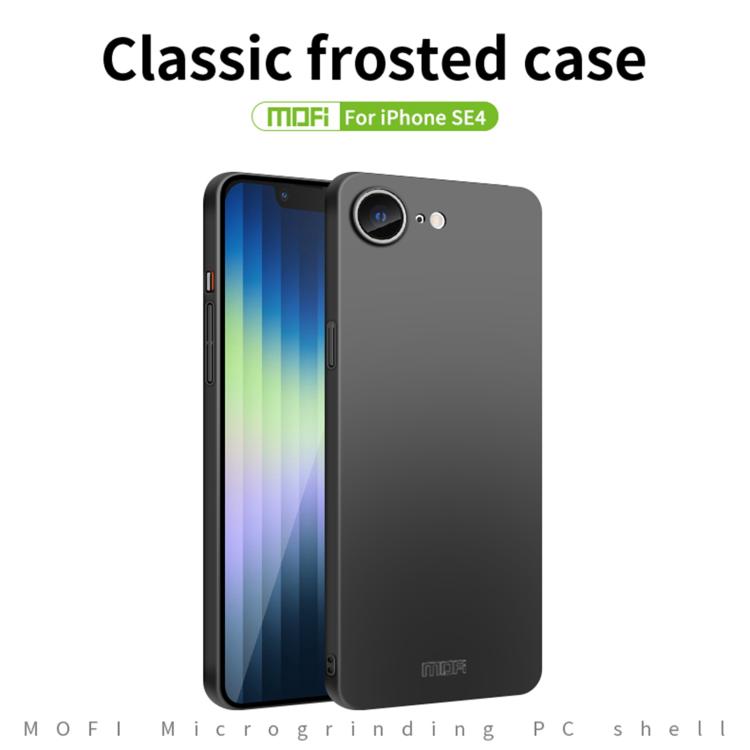 For iPhone 17e / 16e MOFI Frosted PC Ultra-thin Hard Phone Case