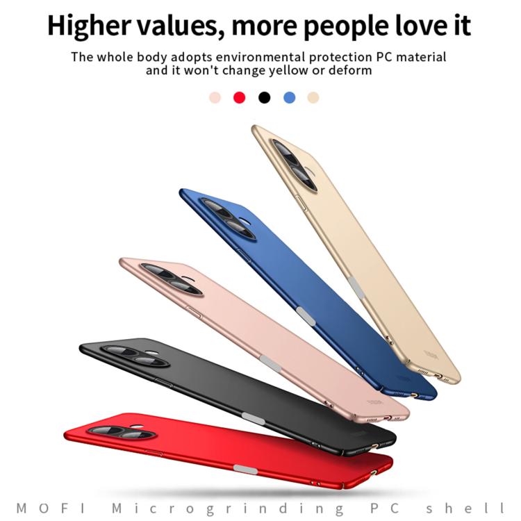 For iPhone 17 MOFI Frosted PC Ultra-thin Hard Phone Case