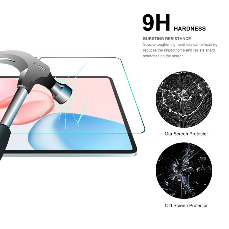For Honor Pad 10 12.1 ENKAY Hat-Prince 0.33mm Explosion-proof Tempered Glass Film