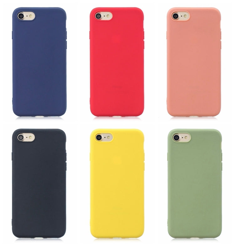 Frosted Solid Color TPU Protective Case for iPhone 7 / 8