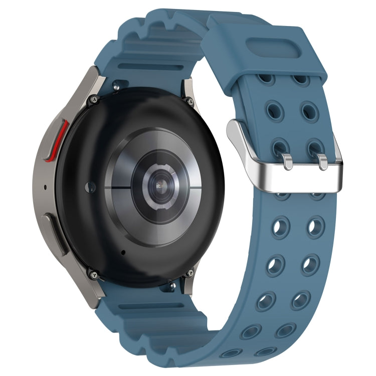 For Samsung Galaxy Watch 6 / 6 Classic Armored Solid Color Silicone Watch Band