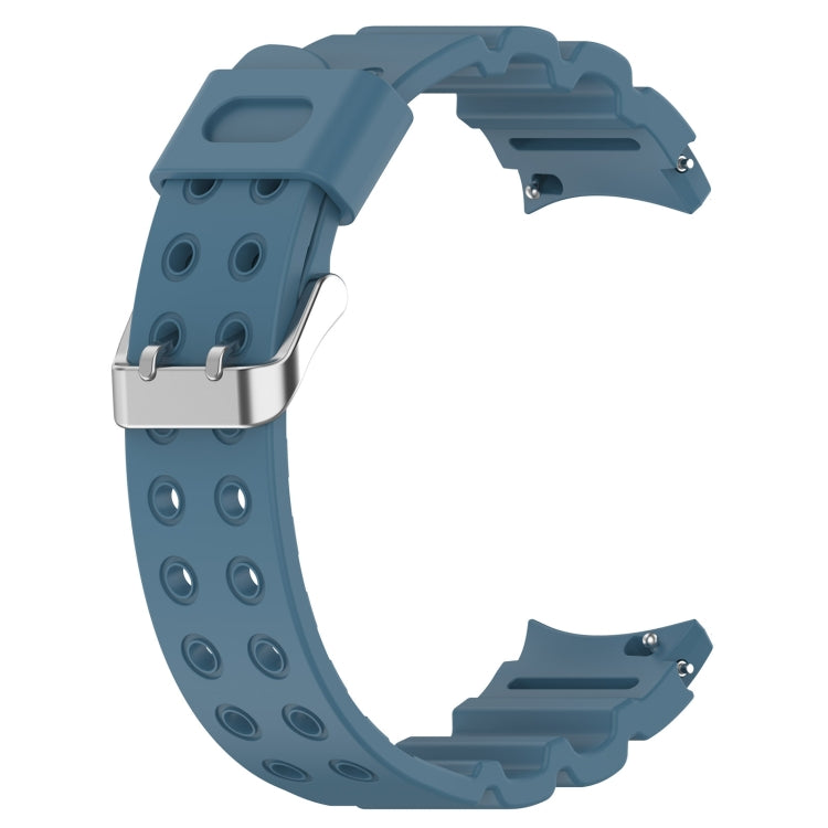 For Samsung Galaxy Watch 6 / 6 Classic Armored Solid Color Silicone Watch Band