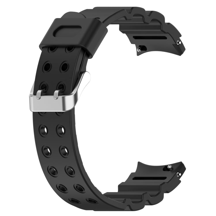 For Samsung Galaxy Watch 6 / 6 Classic Armored Solid Color Silicone Watch Band