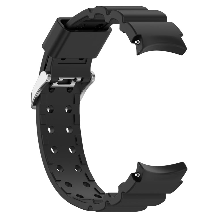 For Samsung Galaxy Watch 6 / 6 Classic Armored Solid Color Silicone Watch Band