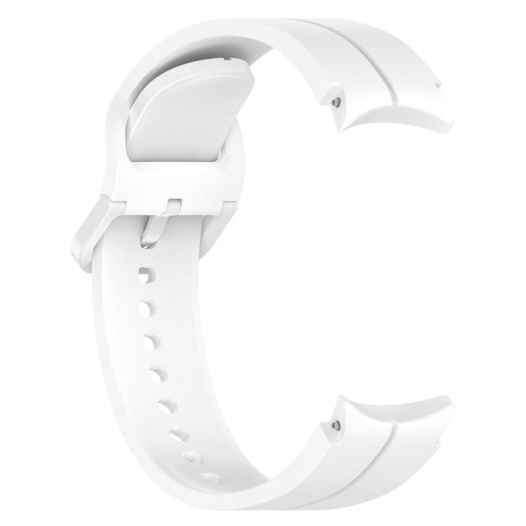 For Samsung Galaxy Watch 6 / 6 Classic Grooved Color Buckle Silicone Watch Band