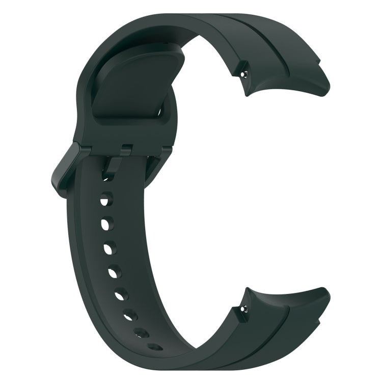 For Samsung Galaxy Watch 6 / 6 Classic Grooved Color Buckle Silicone Watch Band