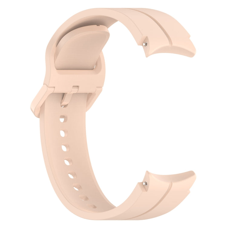For Samsung Galaxy Watch 6 / 6 Classic Grooved Color Buckle Silicone Watch Band