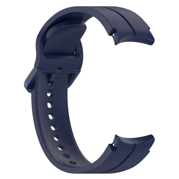 For Samsung Galaxy Watch 6 / 6 Classic Grooved Color Buckle Silicone Watch Band