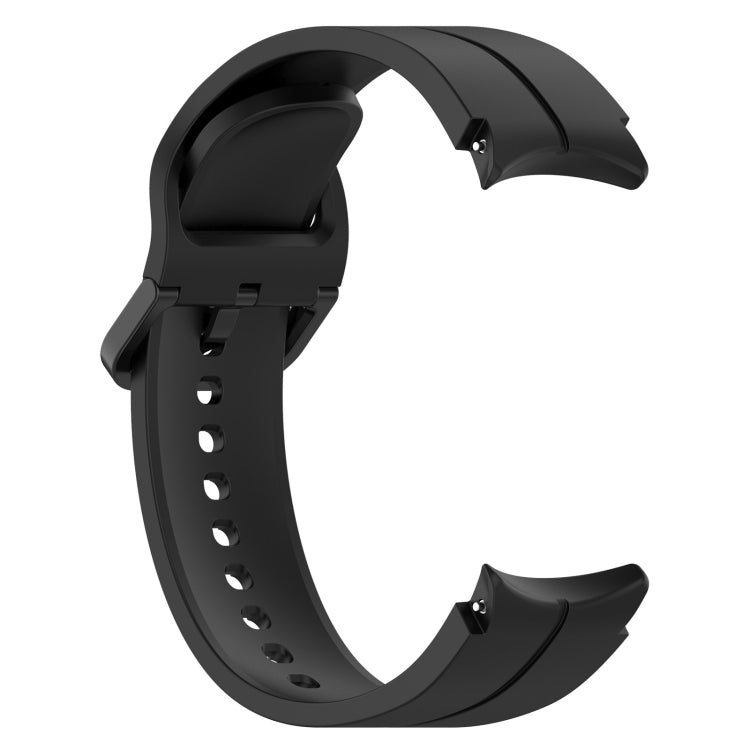 For Samsung Galaxy Watch 6 / 6 Classic Grooved Color Buckle Silicone Watch Band