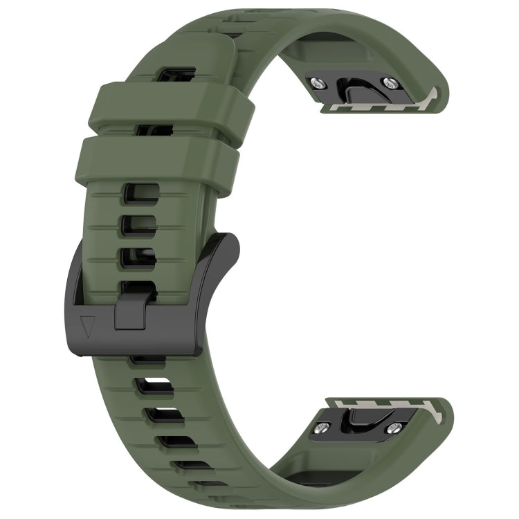 For Garmin Enduro 3 Sports Two-Color 26mm Silicone Watch Band