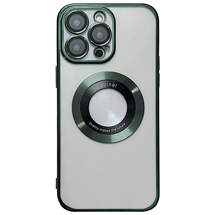 For iPhone 16 Pro Electroplating Magsafe TPU Phone Case
