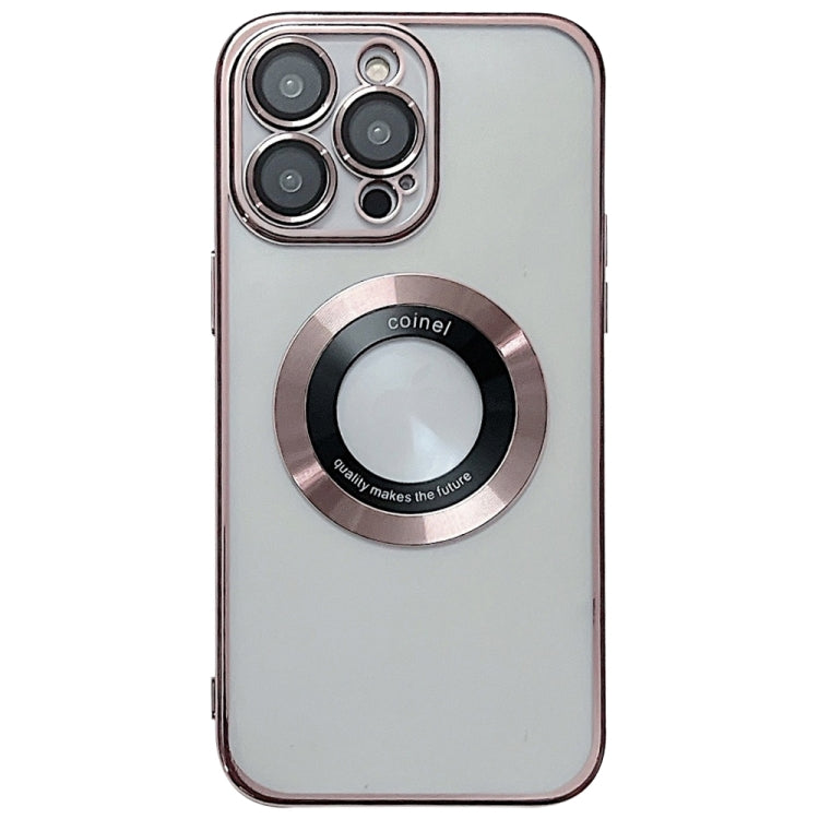 For iPhone 16 Pro Electroplating Magsafe TPU Phone Case