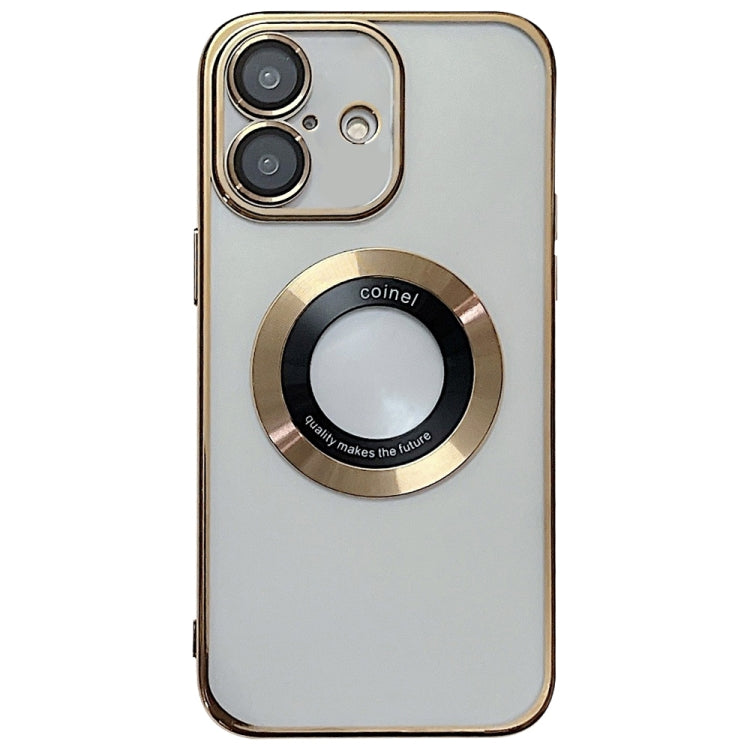 For iPhone 16 Plus Electroplating Magsafe TPU Phone Case