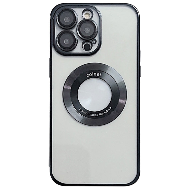 For iPhone 16 Pro Max Electroplating Magsafe TPU Phone Case