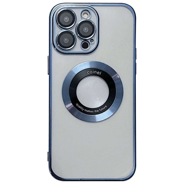 For iPhone 16 Pro Max Electroplating Magsafe TPU Phone Case