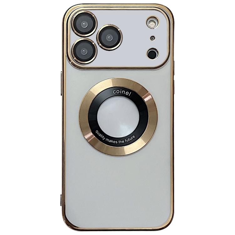 For iPhone 17 Pro Max Electroplating Magsafe TPU Phone Case