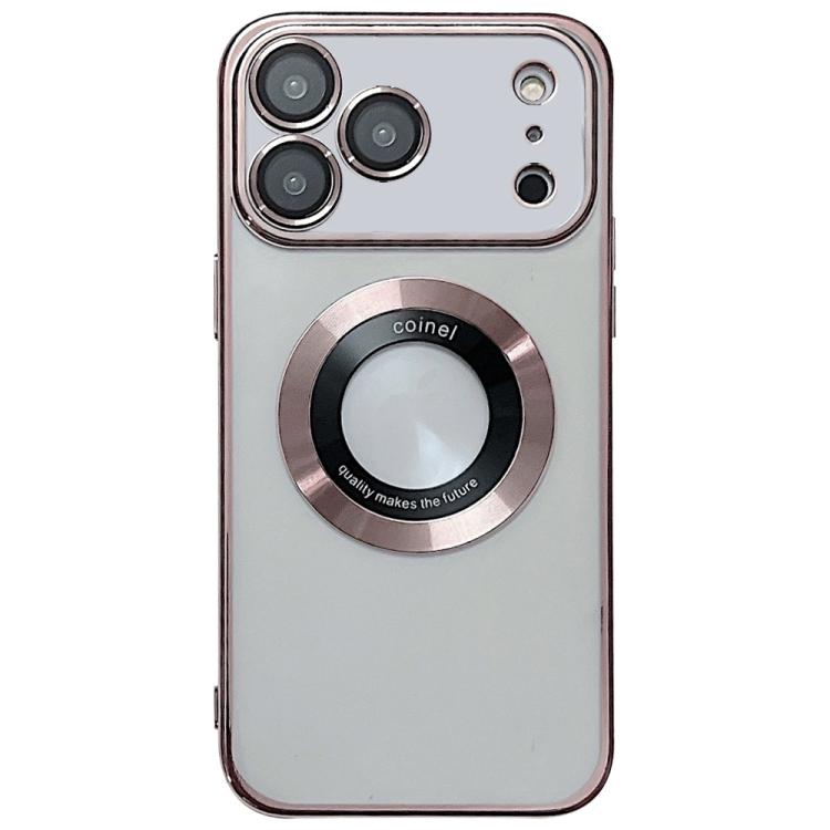 For iPhone 17 Pro Max Electroplating Magsafe TPU Phone Case
