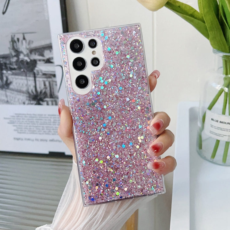 For Samsung Galaxy  A14 5G Glitter Sequins Epoxy TPU Phone Case