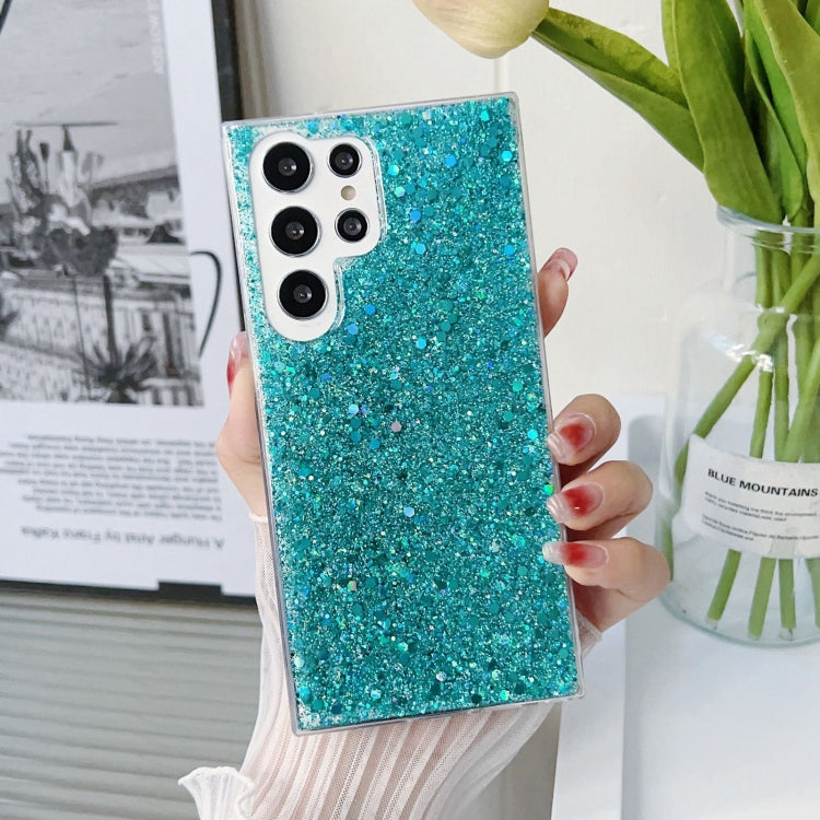 For Samsung Galaxy  A14 5G Glitter Sequins Epoxy TPU Phone Case