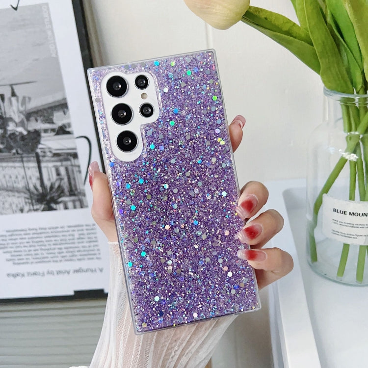 For Samsung Galaxy  A14 5G Glitter Sequins Epoxy TPU Phone Case