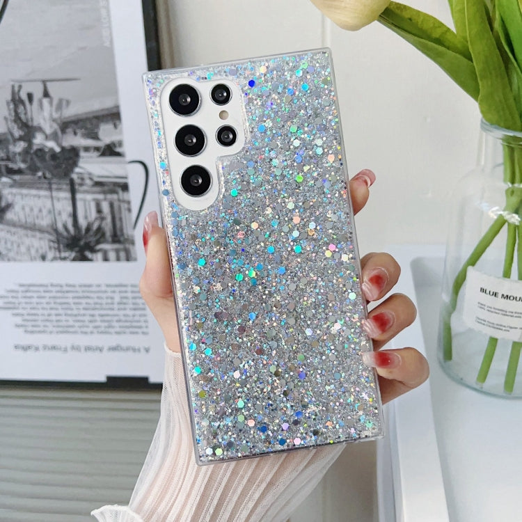 For Samsung Galaxy  A14 5G Glitter Sequins Epoxy TPU Phone Case