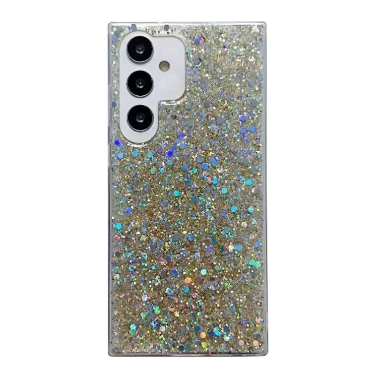 For Samsung Galaxy S24 FE 5G Glitter Sequins Epoxy TPU Phone Case