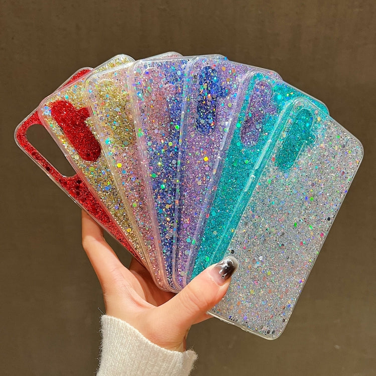 For Samsung Galaxy S24 FE 5G Glitter Sequins Epoxy TPU Phone Case