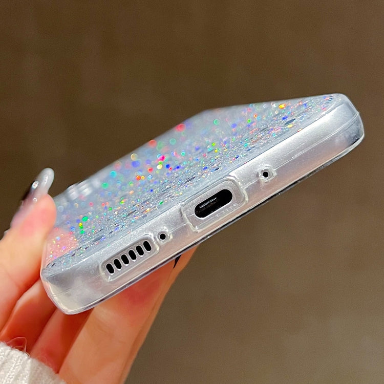 For Samsung Galaxy S24 FE 5G Glitter Sequins Epoxy TPU Phone Case