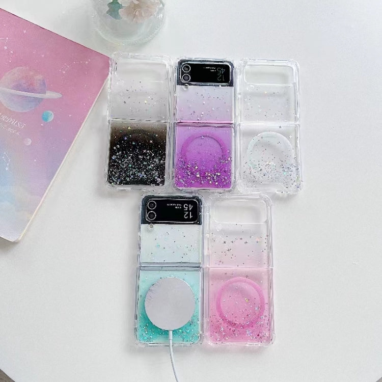 For Samsung Galaxy Z Flip7 FE / Flip6 Magsafe Glitter TPU Phone Case