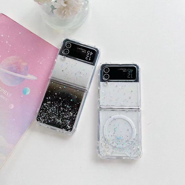 For Samsung Galaxy Z Flip7 Magsafe Glitter TPU Phone Case